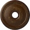 Ekena Millwork Diane Ceiling Medallion (Fits Canopies up to 5 3/8"), 18"OD x 3 5/8"ID x 1 1/8"P, Root Beer Crackle CM18DIRBC - alternate 1